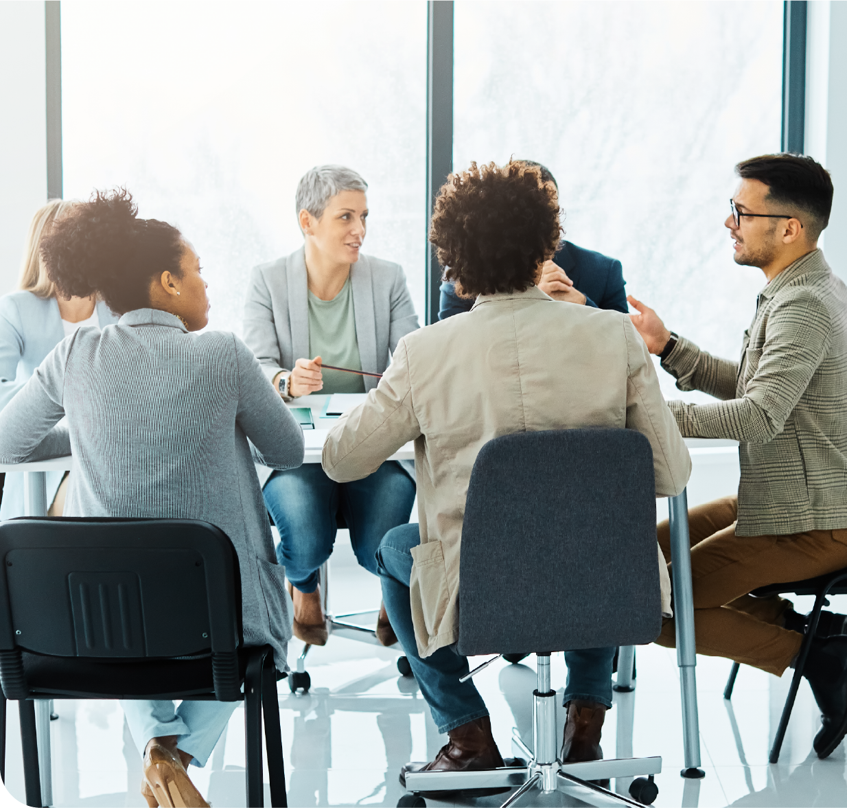 business team meeting