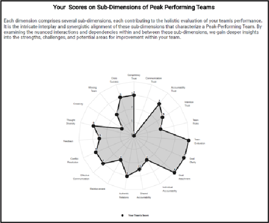 Assessment results example